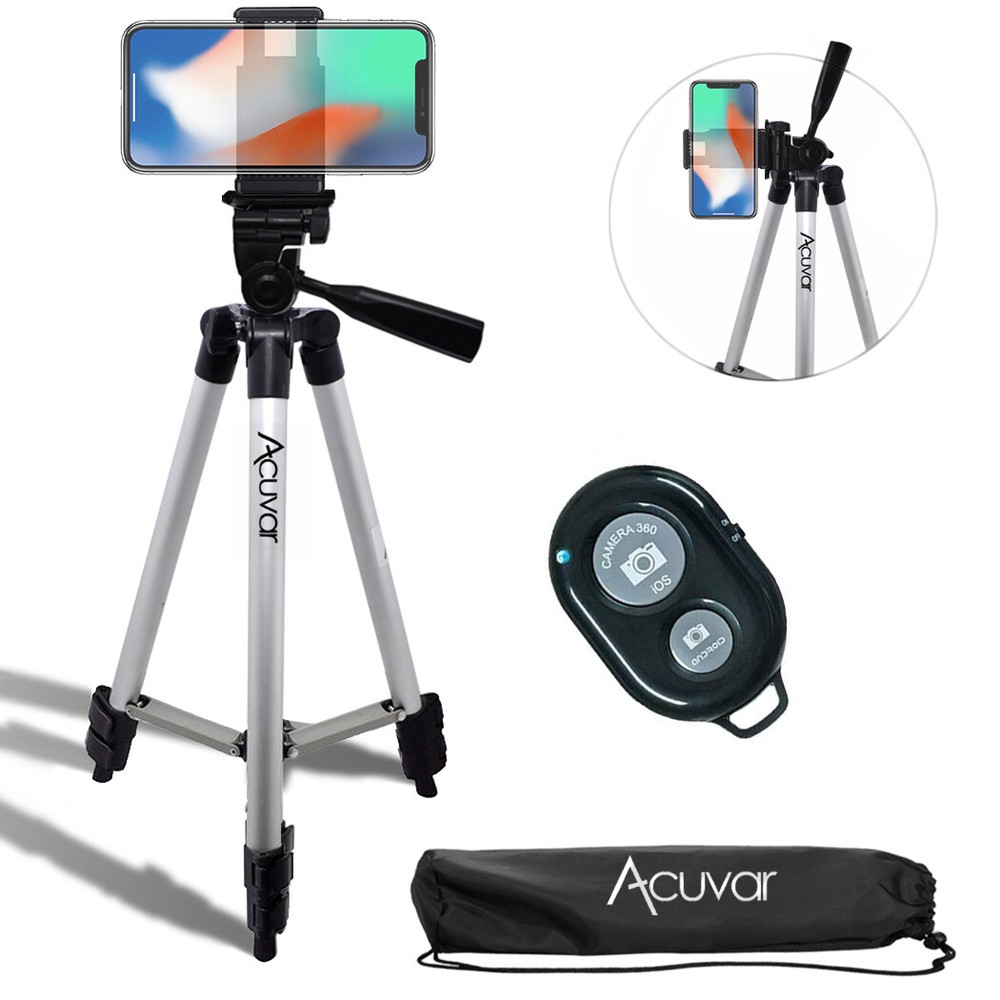 Professional Camera Phone Holder Tripod for Smartphone iPhone Samsung + Remote