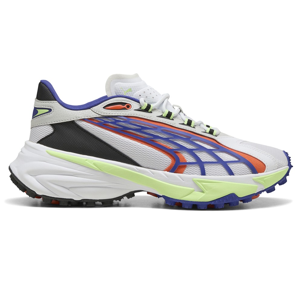 PUMA Spirex Raceday Mens White Sneakers Casual Lace-Up Shoes 39770501