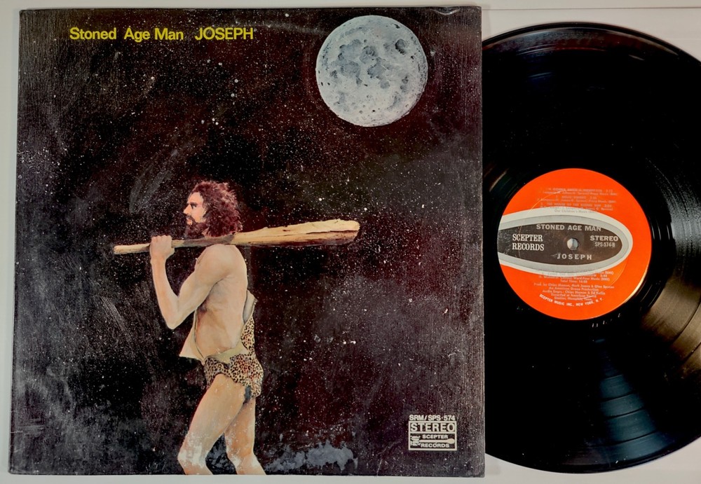 Joseph Stoned Age Man LP Scepter OG press Psych Rare!!