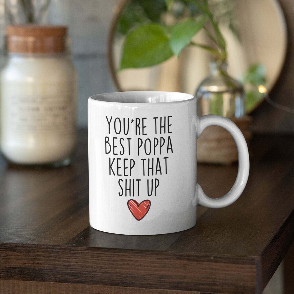 Gift For Poppa Poppa Gifts Funny Poppa Gift Poppa Mug Poppa Coffee Mug Poppa
