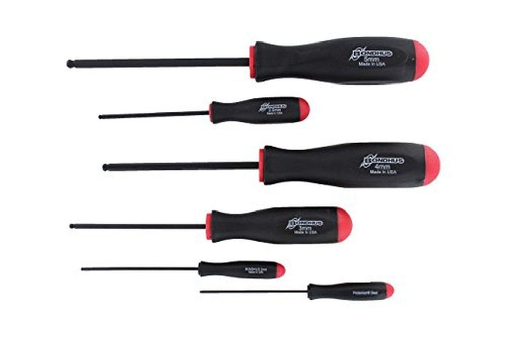 1.5-5mm Balldriver Screwdriver Set - 6 PC Precision Tools