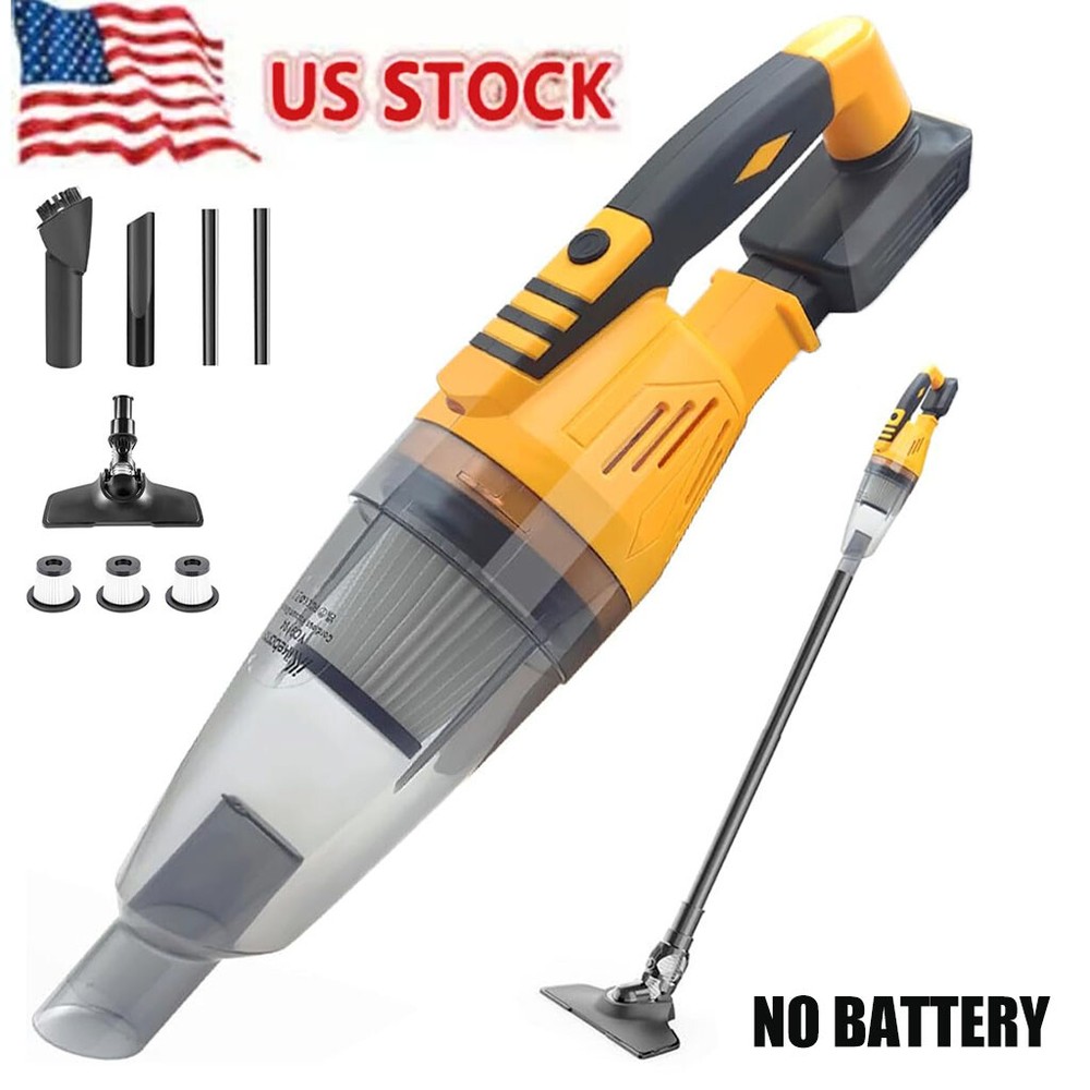 Cordless Vacuum Cleaner Handheld Stick Vacuum Cleaner For DEWALT 20V XR Batterry