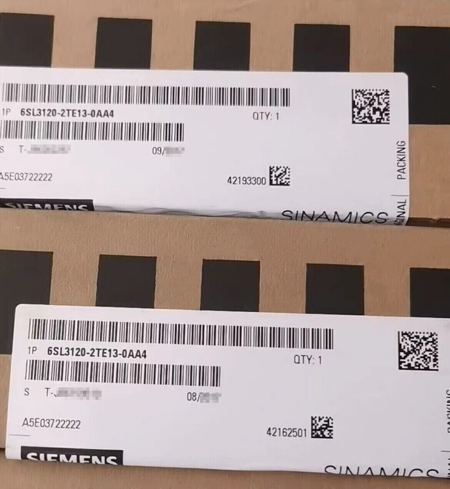 6SL3120-2TE13-0AA4 SIEMENS Sinamics S120 Double Motor Module 6SL3 120-2TE13-0AA4