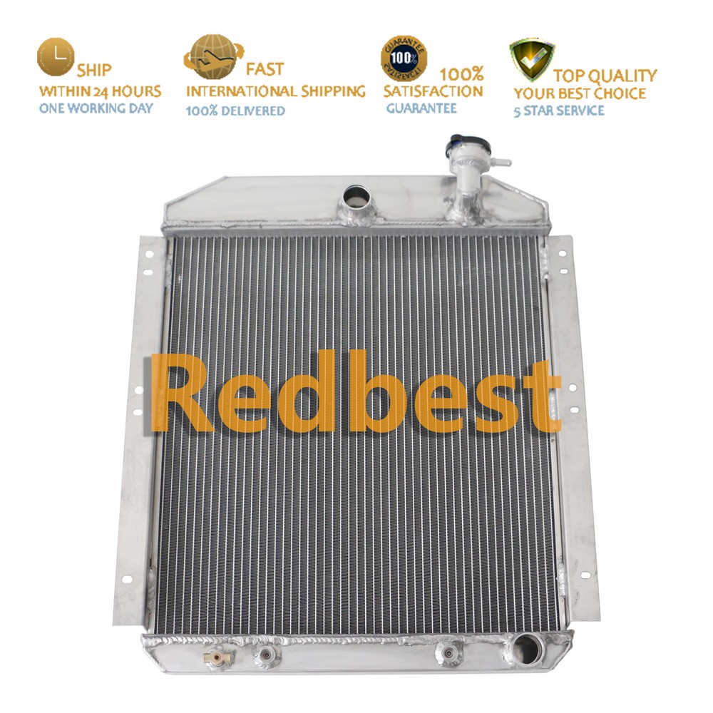 1947-1954 GMC Panel Truck Pickup 3.7L 4.1L L6 Alu Radiator AT MT Compatible