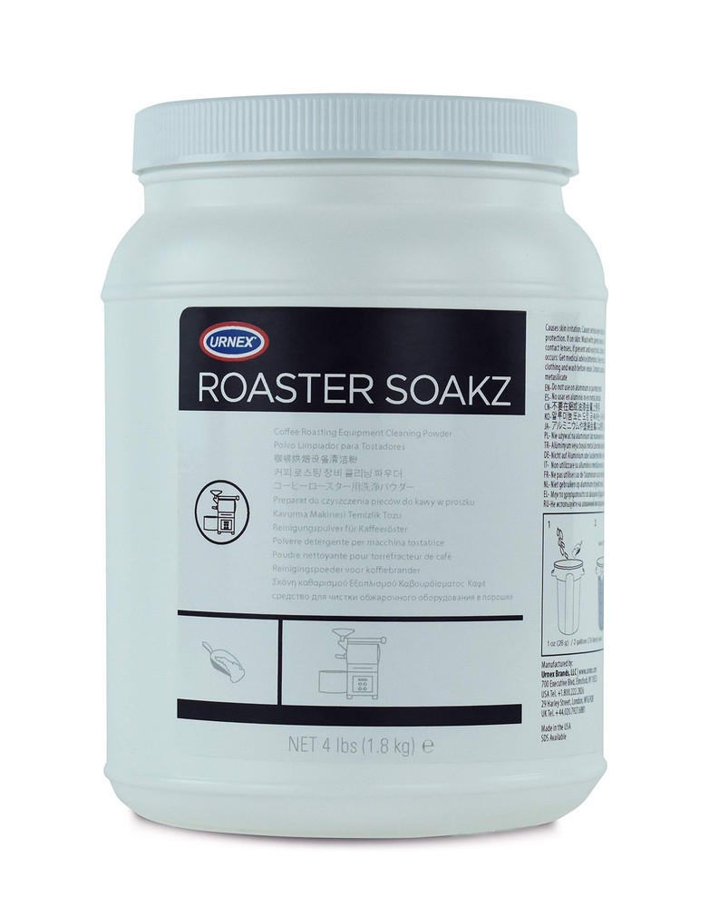 Roaster Soakz, Coffee Roasting Equipment Cleaning Powder, 1.8KG