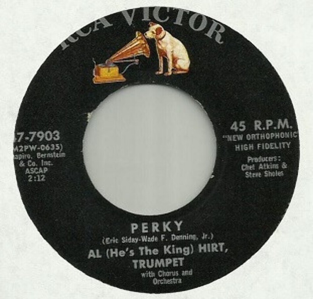 Al Hirt I'm On My Way Perky 7 Inch Single Vinyl