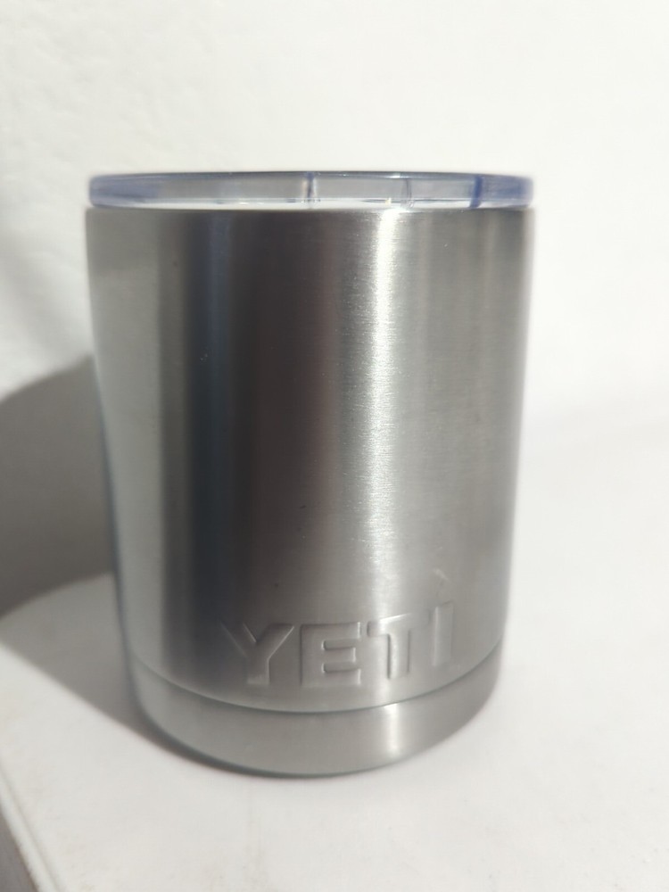 YETI Rambler Lowball 10oz Stainless Steel Tumbler Mug with Lid