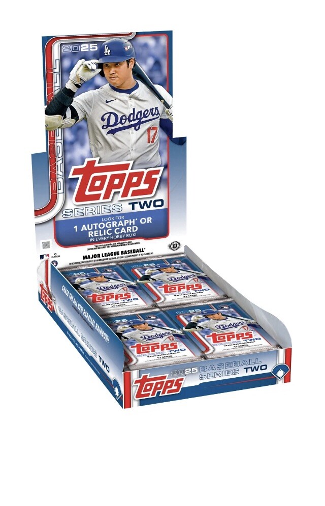 PRESALE 2025 Topps Series 2 Baseball Hobby Box Sealed Pack-image