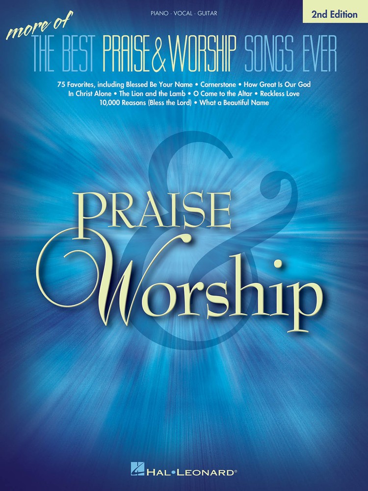 More Best Praise & Worship Songs Ever for Piano Sheet Music Guitar Chords Book