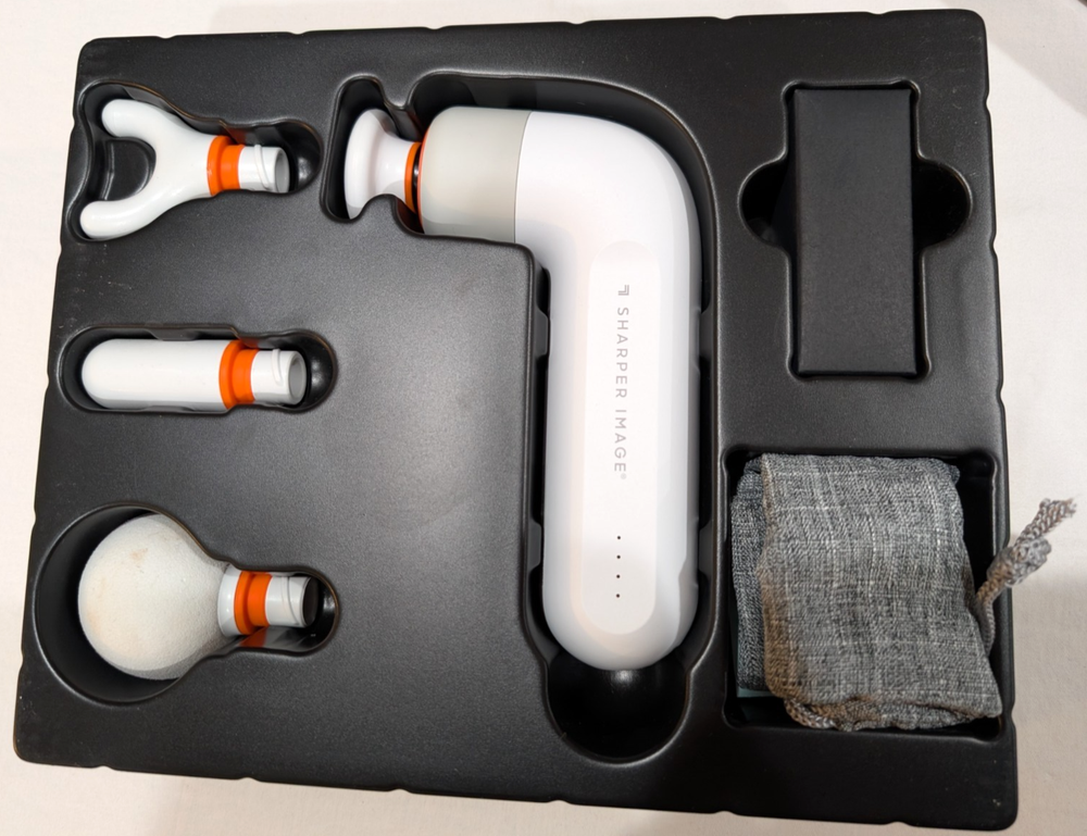 Sharper Image Power Percussion Edge+ Portable Percussion Massager - Ships Free!