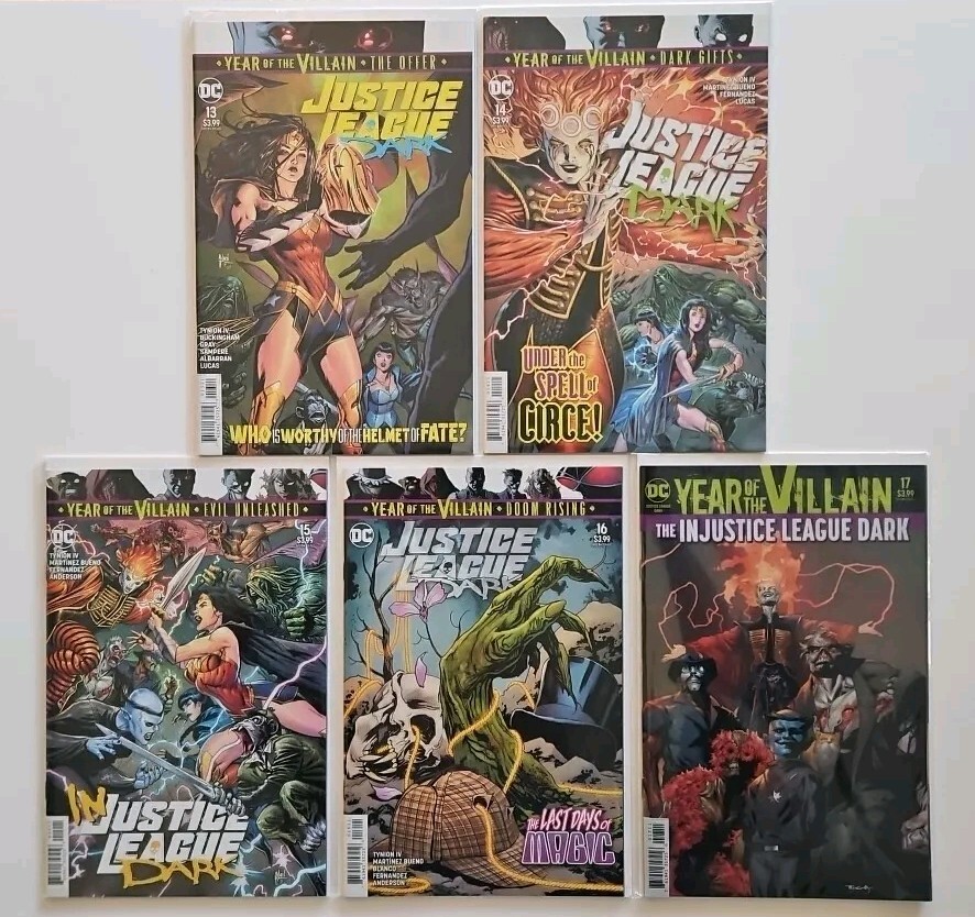 Justice League Dark #13-17 Set (DC 2019) Year of the Villain Lot 13 14 15 16 17