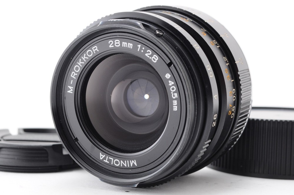 Near Mint Minolta M-Rokkor 28mm F/2.8 Lens for Leica M Mount CL CLE from Japan