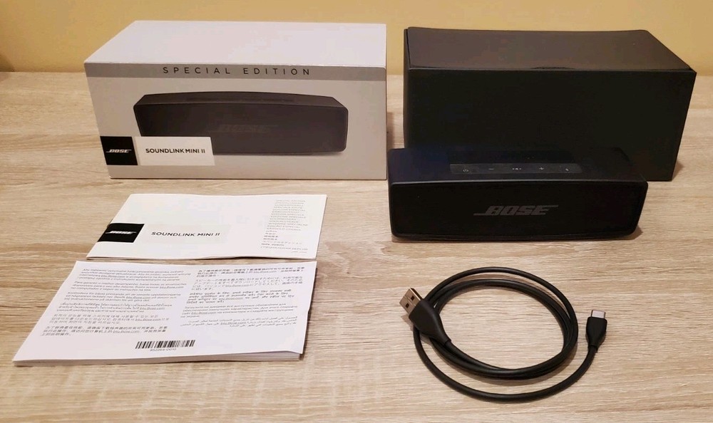 Bose SoundLink II Mini Special Edition Portable Bluetooth Speaker - Triple Black