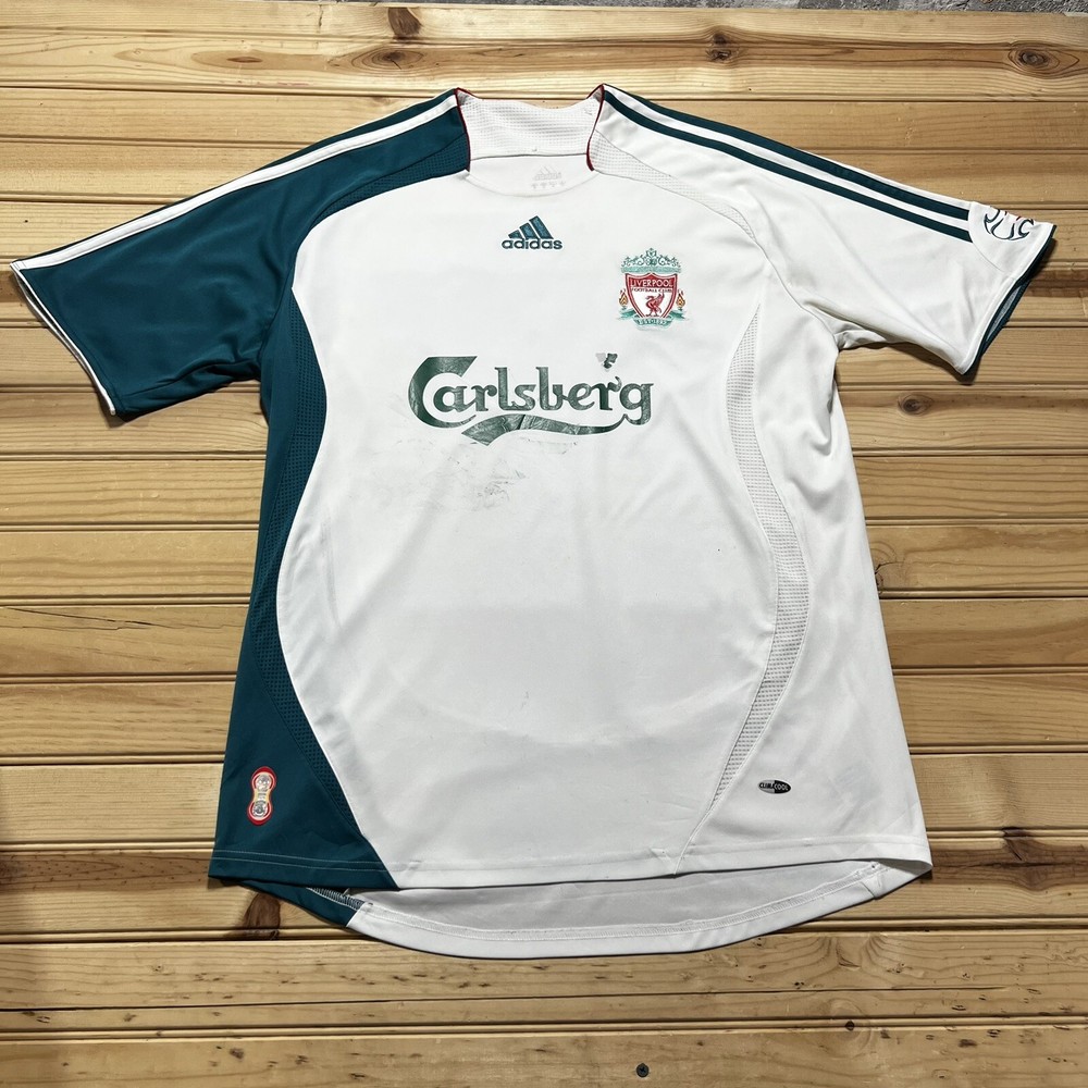 LIVERPOOL 2006 2007 THIRD FOOTBALL SHIRT SOCCER JERSEY ADIDAS Size Medium MEN