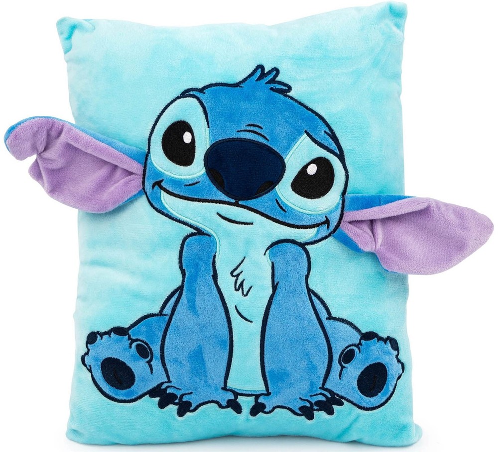 Disney Lilo & Stitch 3D Snuggle Pillow - Super Soft – Measures 15 Inches (Off...