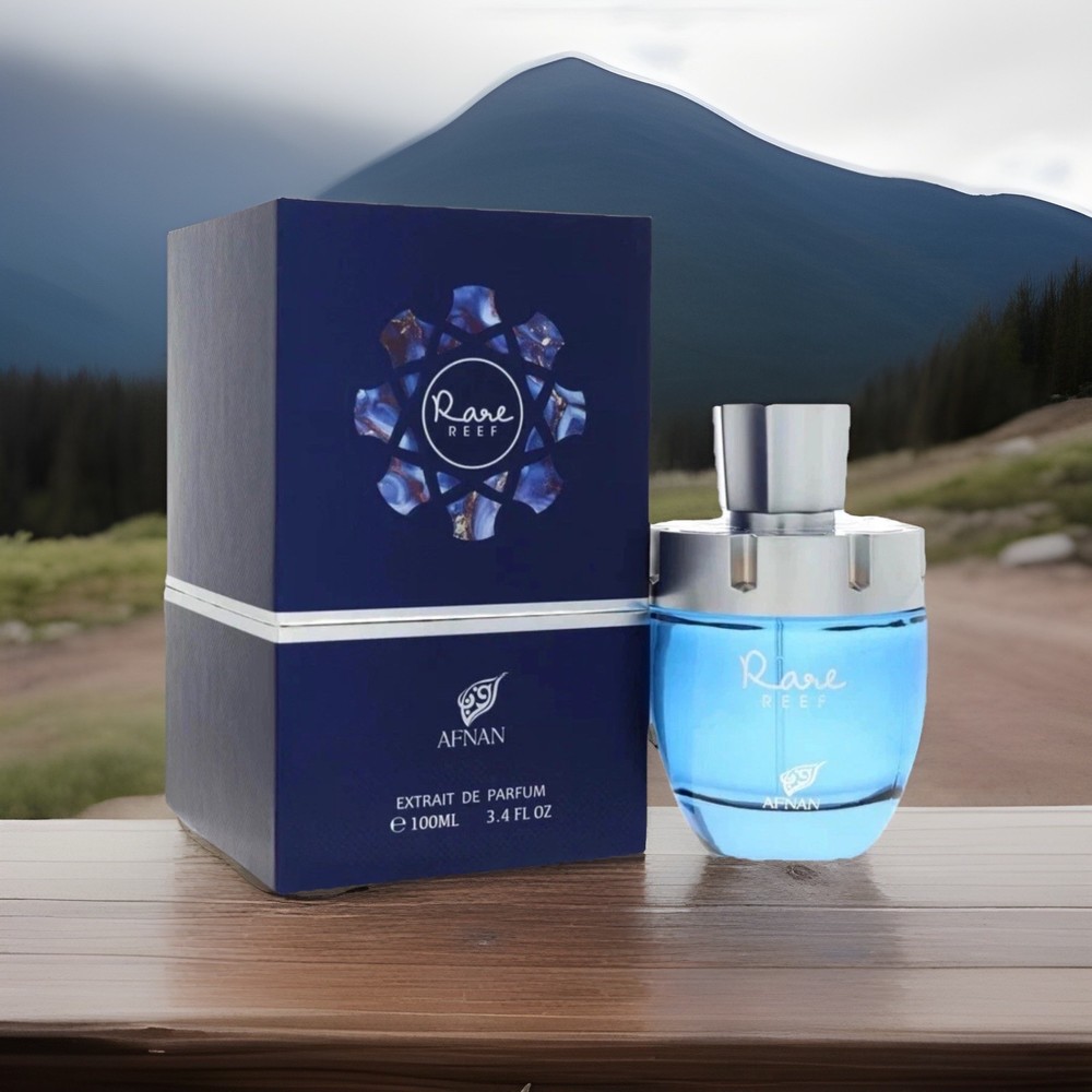 Afnan Rare Reef Unisex Extrait De Parfum Spray 3.4 oz New