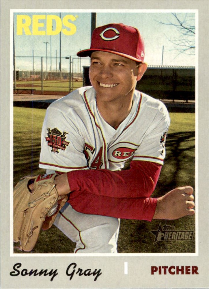 2019 Topps Heritage #543 Sonny Gray
