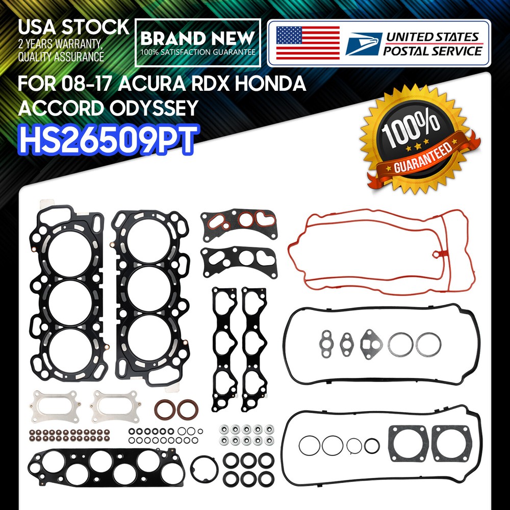 High sealing OEM# Replace HS26509PT Head Gasket Set For 2008-2017 Honda Accord