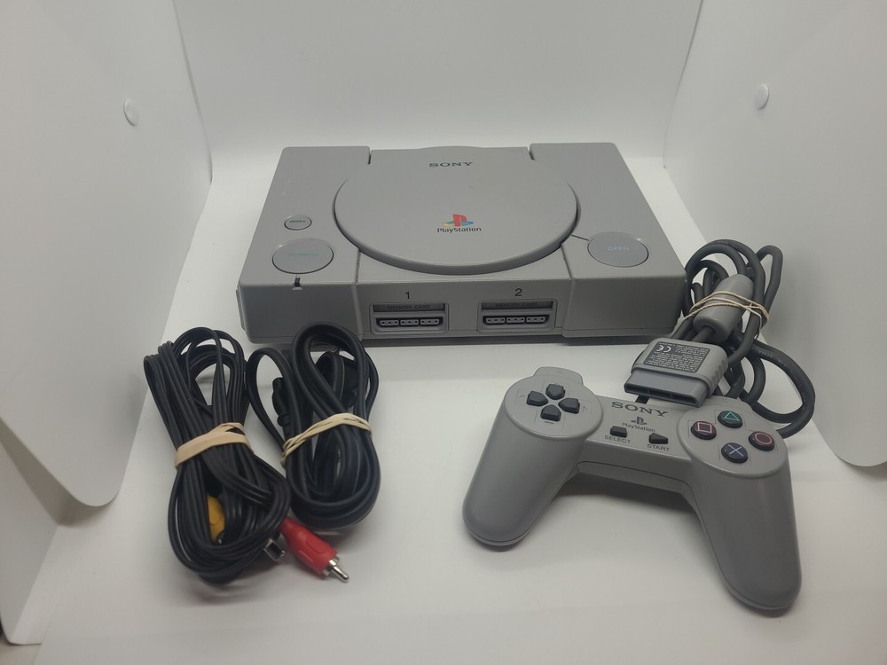 Official Sony PlayStation 1 PS1 Console SCPH-9001 with Controller & Cords