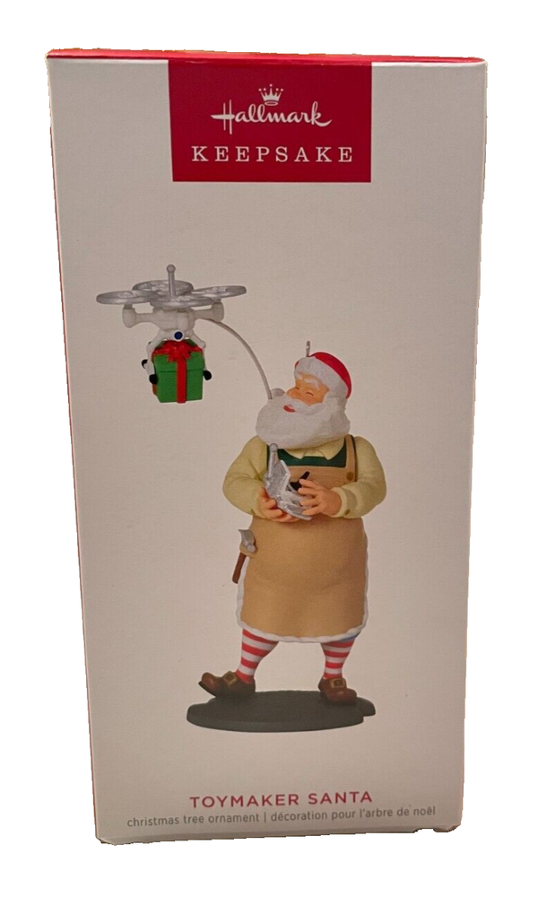 2023 Hallmark MIB Toymaker Santa Keepsake Ornament #24