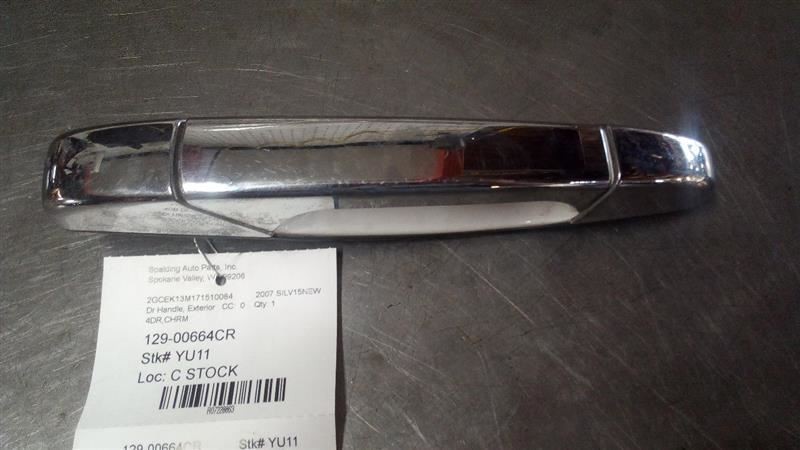 06-07 Sierra 1500 Pickup Passenger Front Exterior Door Handle 7228863