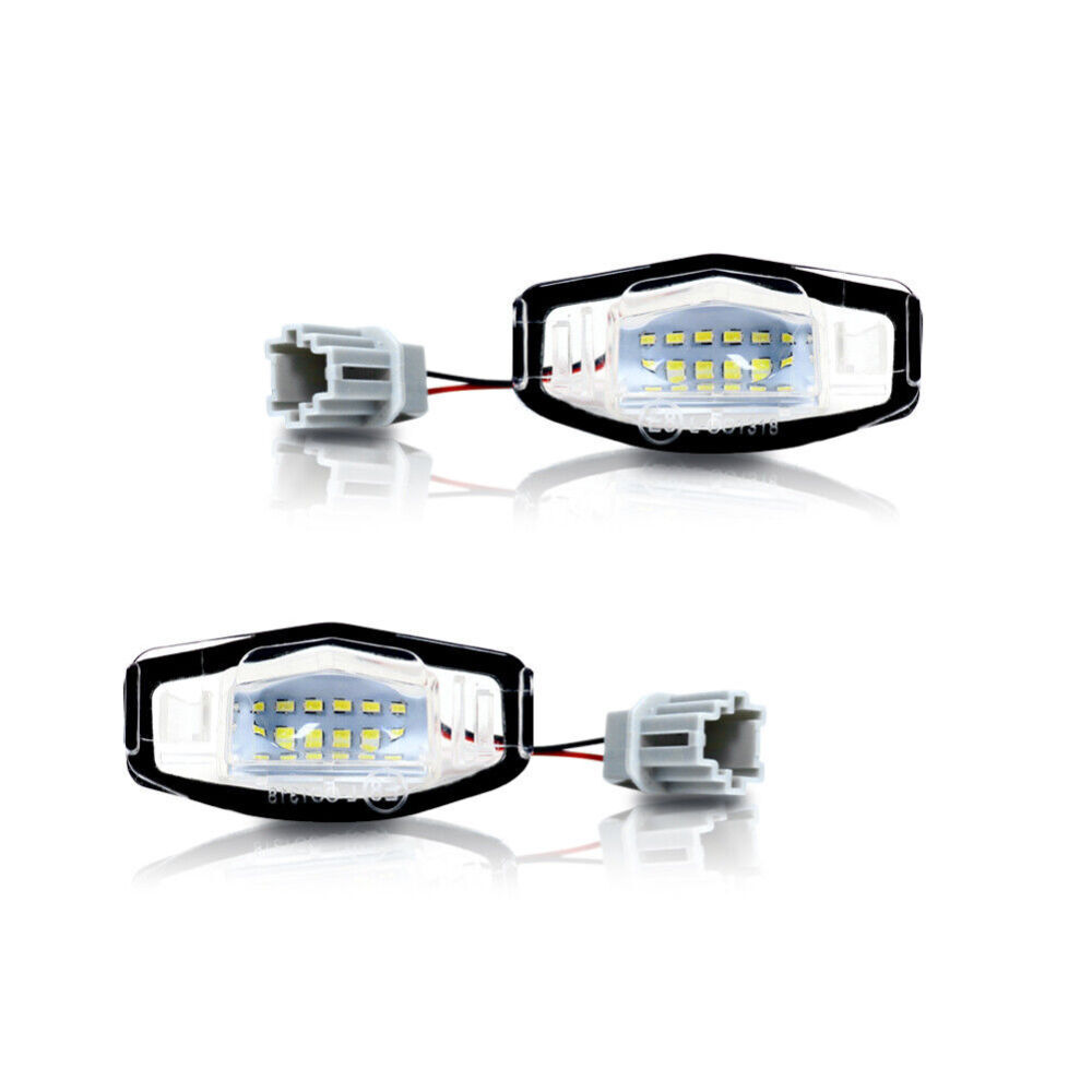 2X 6000K LED License Plate White Light For 2003-2017 Honda Accord Sedan 4-Door