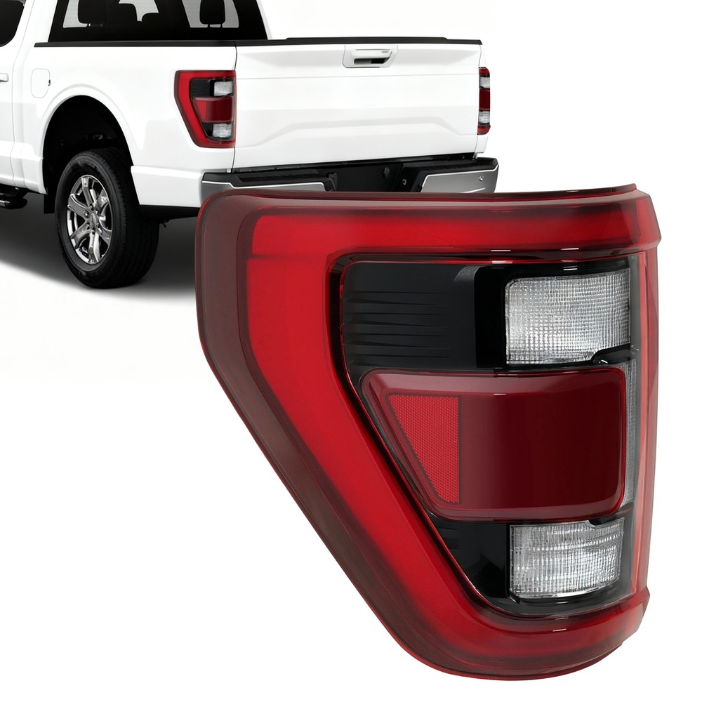 Driver Side LED Tail Light Brake Lamp W/Blind Spot For Ford F150 F-150 21-23