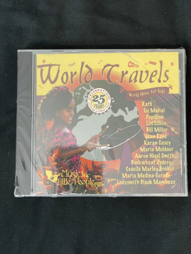 Various Artists World Travels Music for Kids (CD) - New Sealed (See photos)