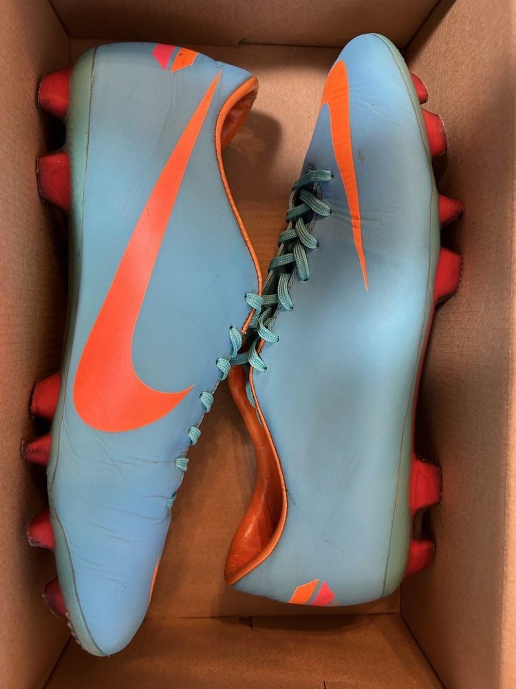 Nike Mercurial Vapor VIII HG-V ACC 509138 486 US 9 Football Soccer Cleats