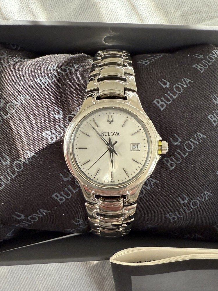 Bulova Women's 96M000 Silver-Tone Stainless Steel Watch - $175