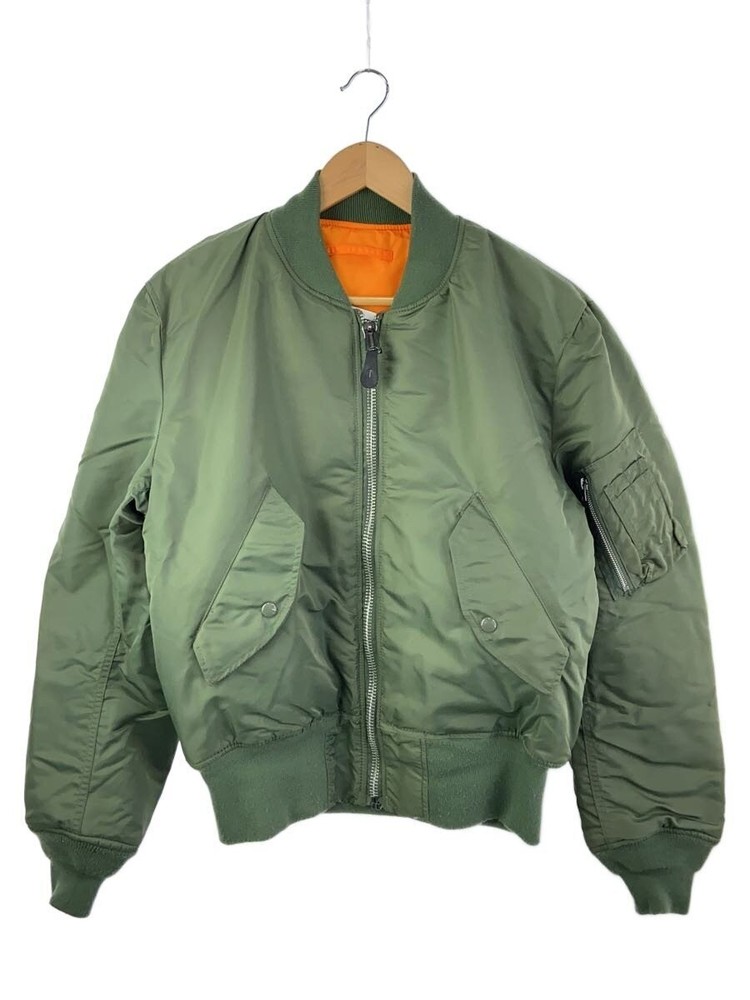 Valley Flight Jacket/M/Nylon/Grn/Tn37940 3390