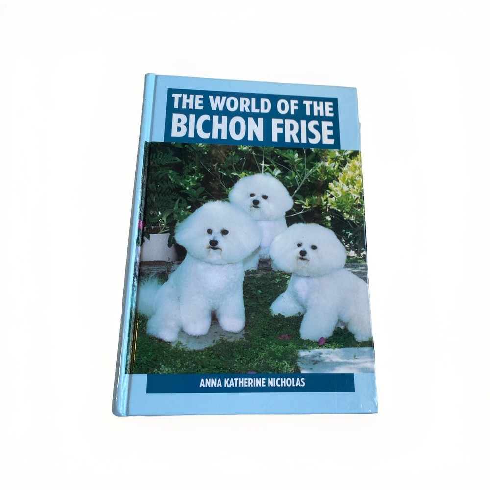 The World Of The Bichon Frise (Barrons Pet Handbooks) Hardcover SIGNED