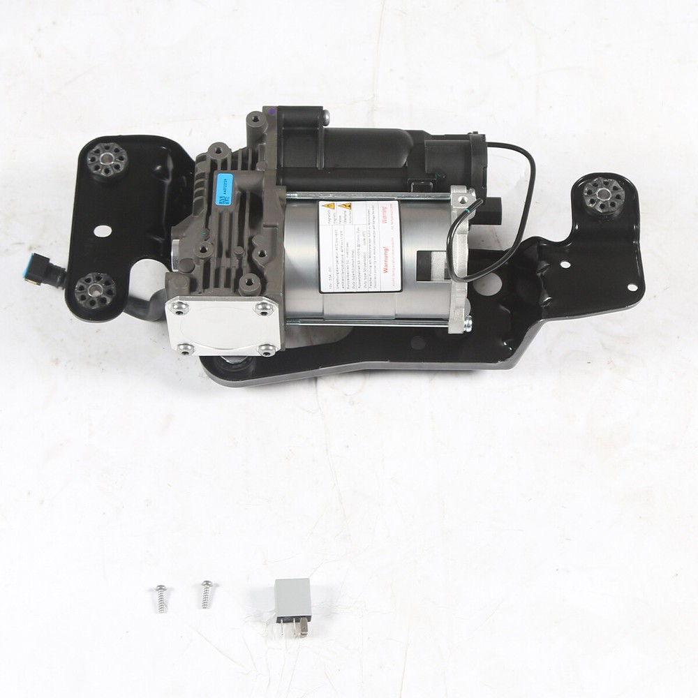 Air Suspension Compressor Pump w/ relay For BMW X5 E70 37206799419 37206789938