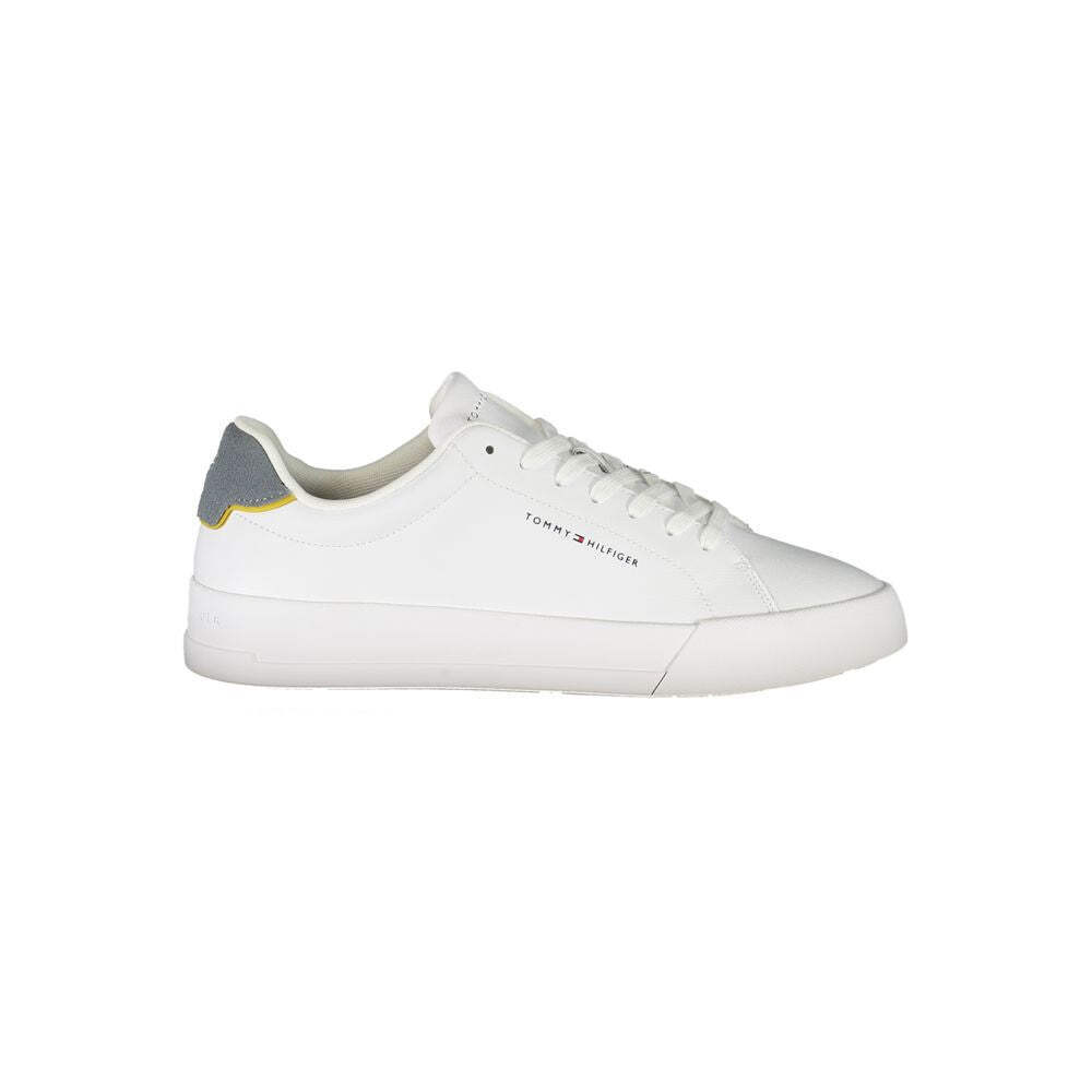 Tommy Hilfiger White Polyester Casual Sneakers for Men and Women