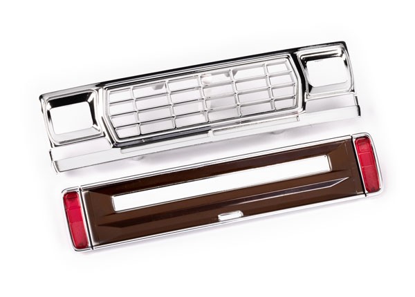Traxxas 1/18 TRX-4M 1979 Ford F-150 * Front Grille & Tailgate Panel, Brown * 981