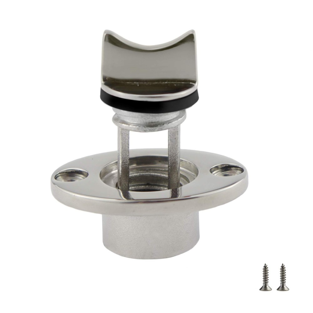 Heavy Duty 316 Stainless Steel Boat Marine Garboard Drain Plug Kit with Screw...