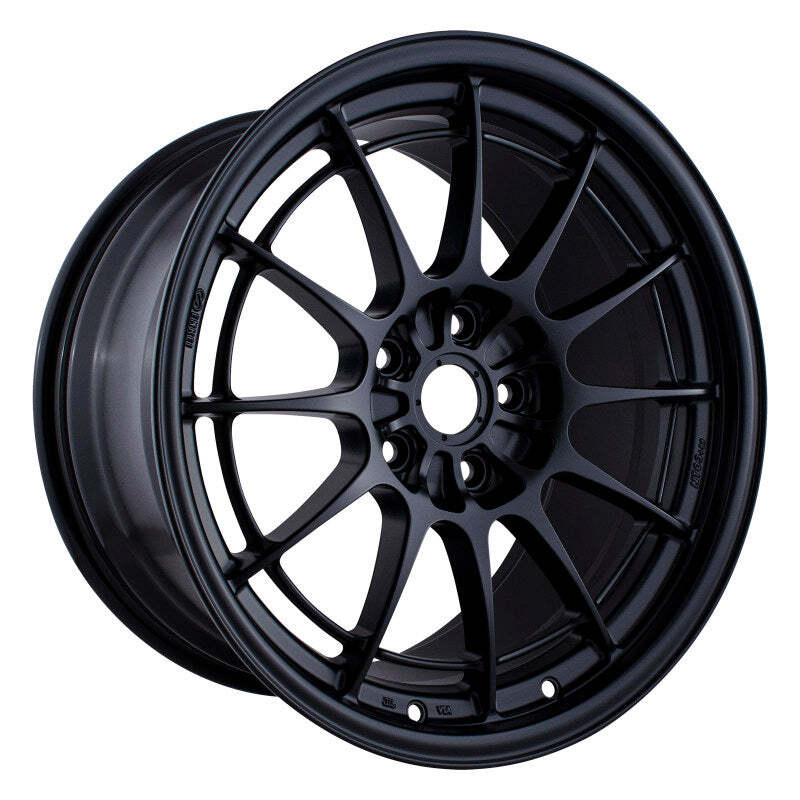 Enkei NT03+M 18x9.5 5x114.3 40mm Offset 72.6mm Bore Black Wheel G35/350Z *MOQ 40