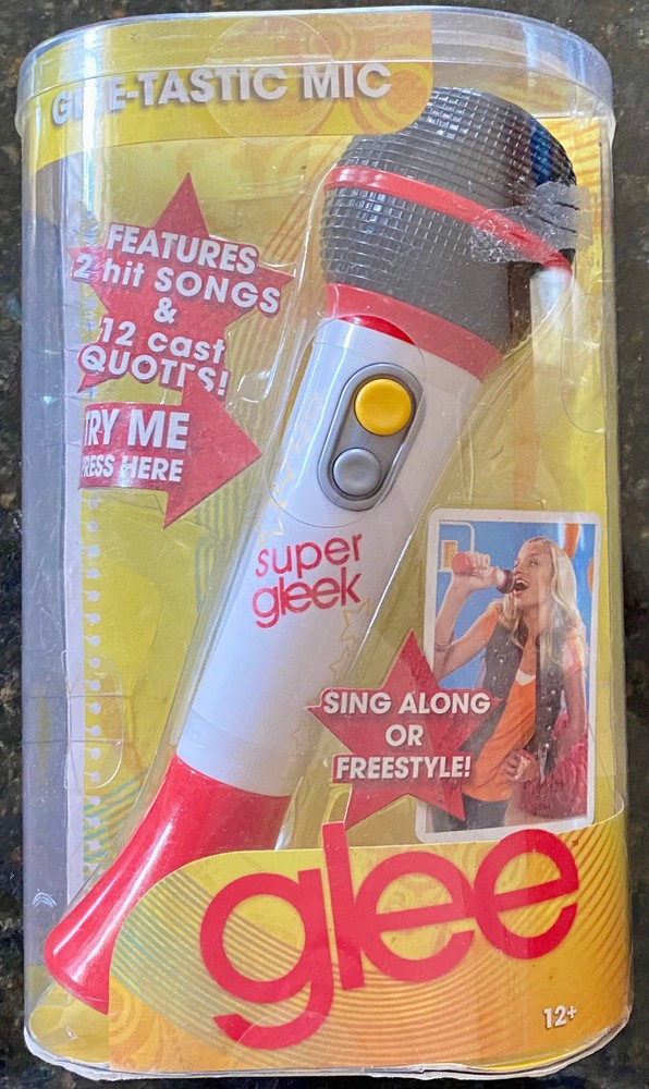 GLEE-TASTIC MICROPHONE Mattel Sing-Along 2010 - NEW Sealed Unused