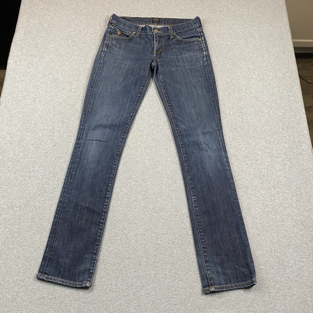 Citizens of Humanity Women’s Low Rise Skinny Jeans Size 27 30x33 Blue Denim Made in USA