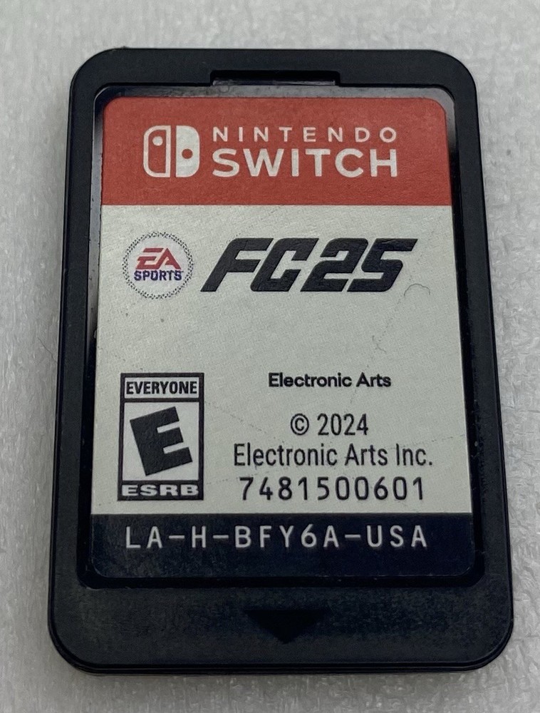 EA Sports FC 25 Nintendo Switch Game Cartridge Only Very Good Soccer Game