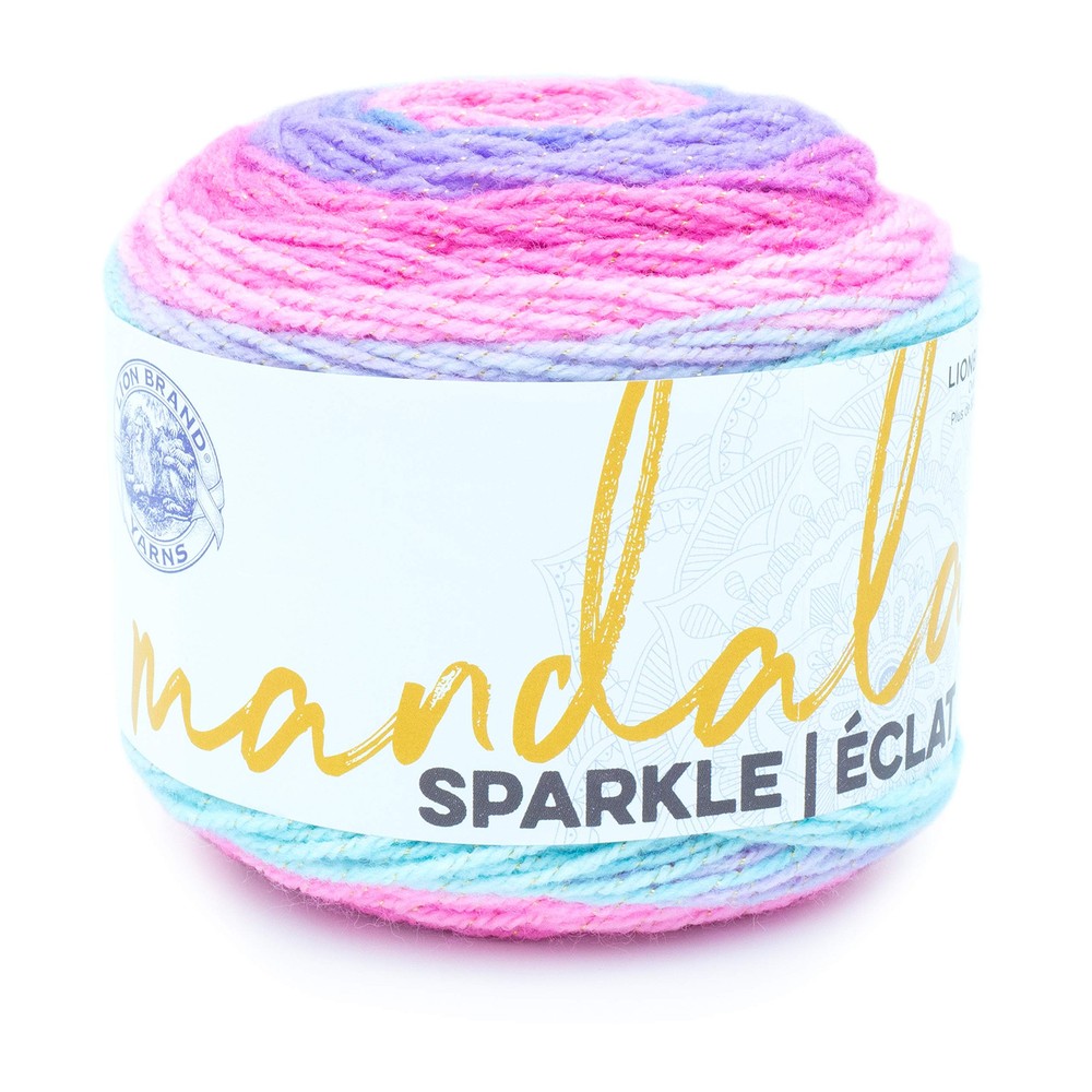 Mandala Sparkle yarn, Draco, 1 Count (Pack of 1)