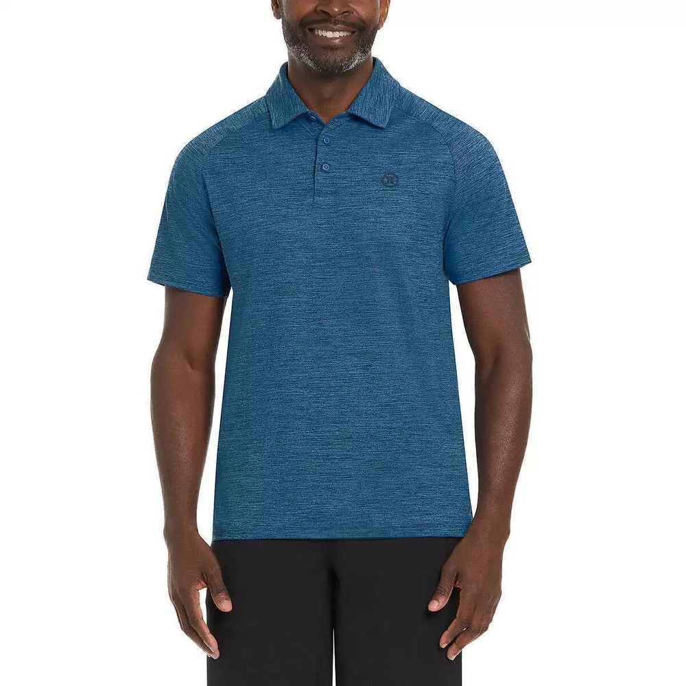 Hurley Men's Performance Stretch Moisture Wicking Shirt, Blue, Size S