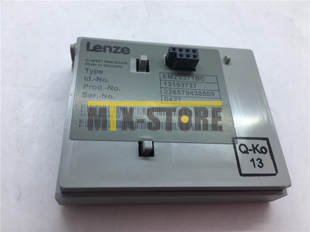1pcs used Lenze Inverter EMZ9371BC Keypad Operating Panel
