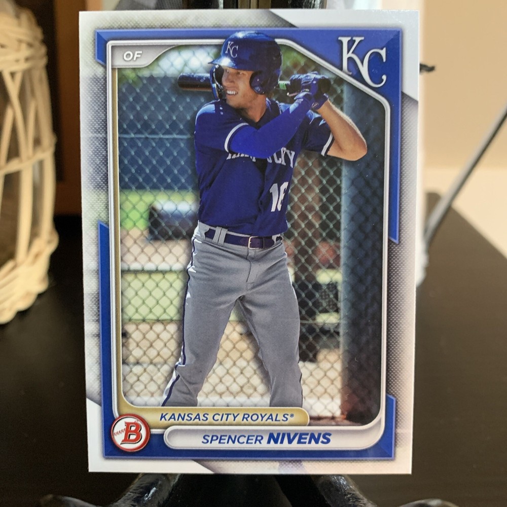 Spencer Nivens Kansas City Royals 2024 Bowman Prospects  #BP-37
