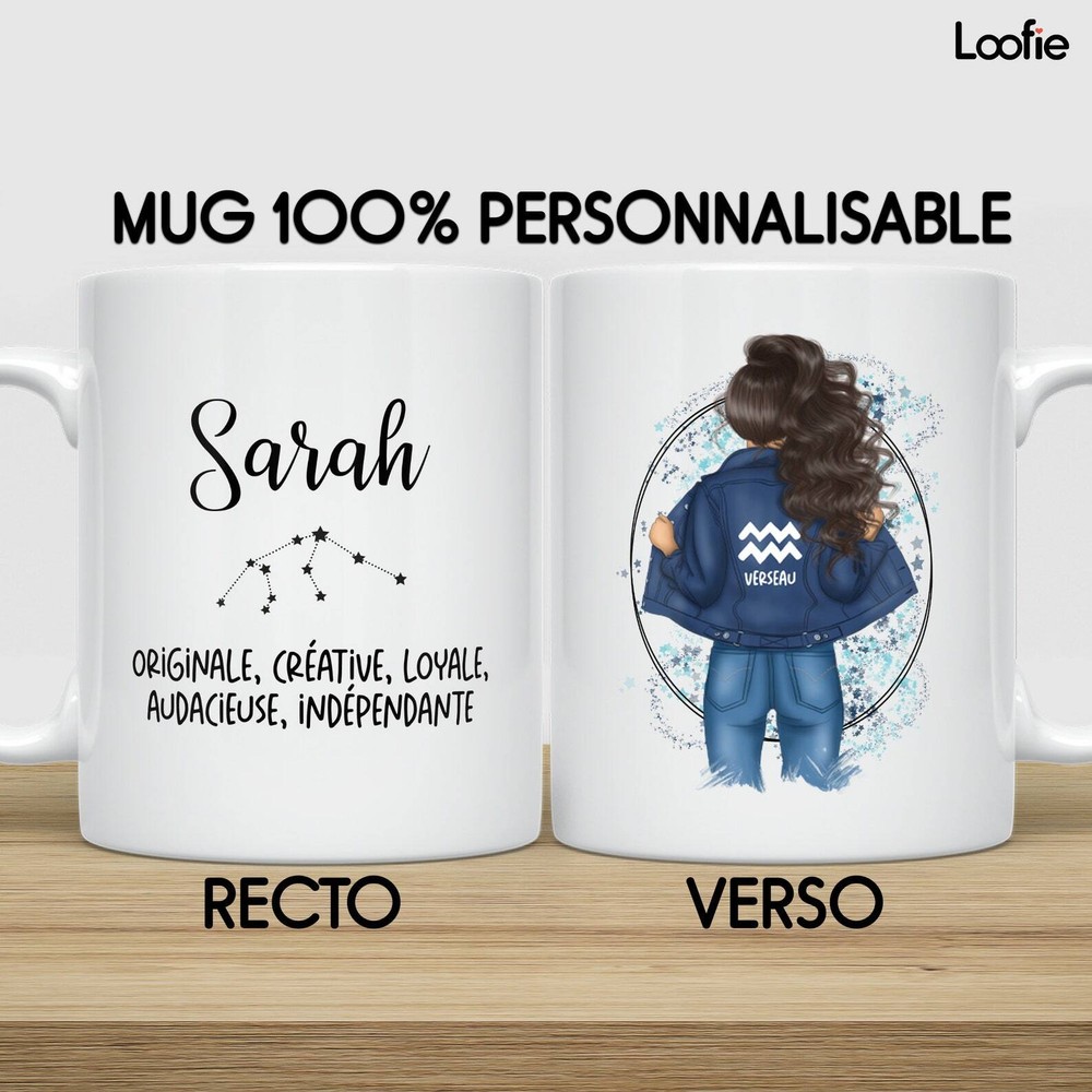 Mug Custom Zodiac Sign Best Friend Gift Mug Astrology