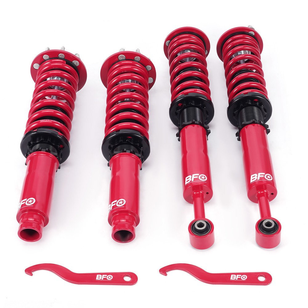 Coilovers Shocks Suspension Springs Kit For Honda Accord 1998-2002 Adj Height