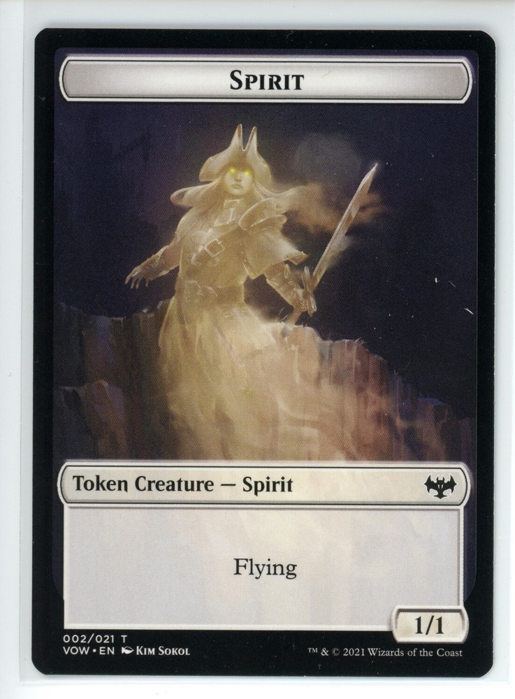 SPIRIT TOKEN (002) Crimson Vow #2 VOW(NM+)(MTG)