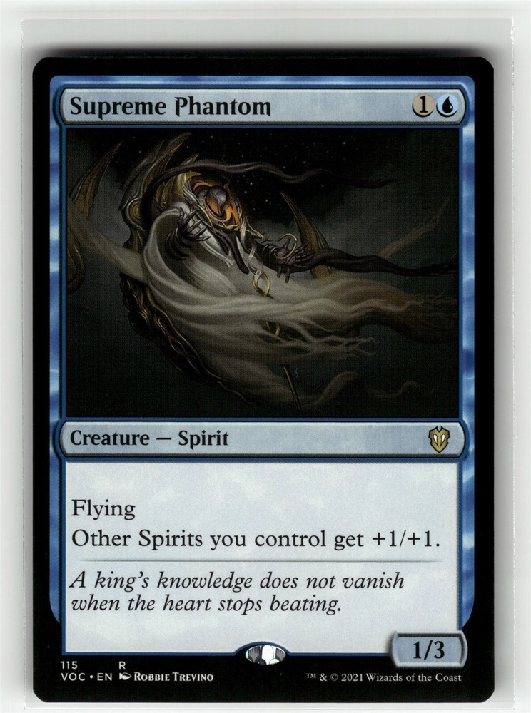 SUPREME PHANTOM Crimson Vow Commander #115 VOC(NM+)(MTG)