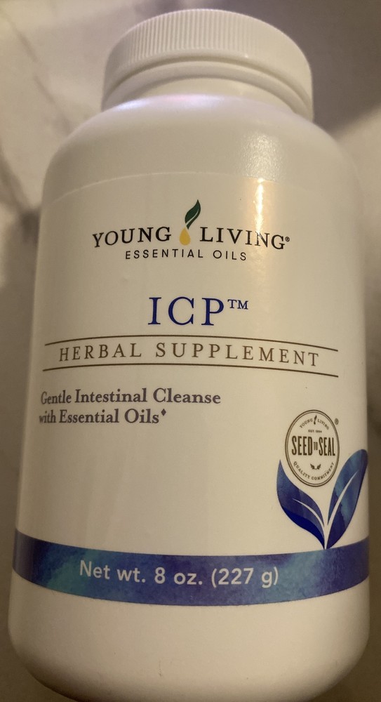 YOUNG LIVING ICP Herbal Detox Supplement 8oz Bottle New Sealed
