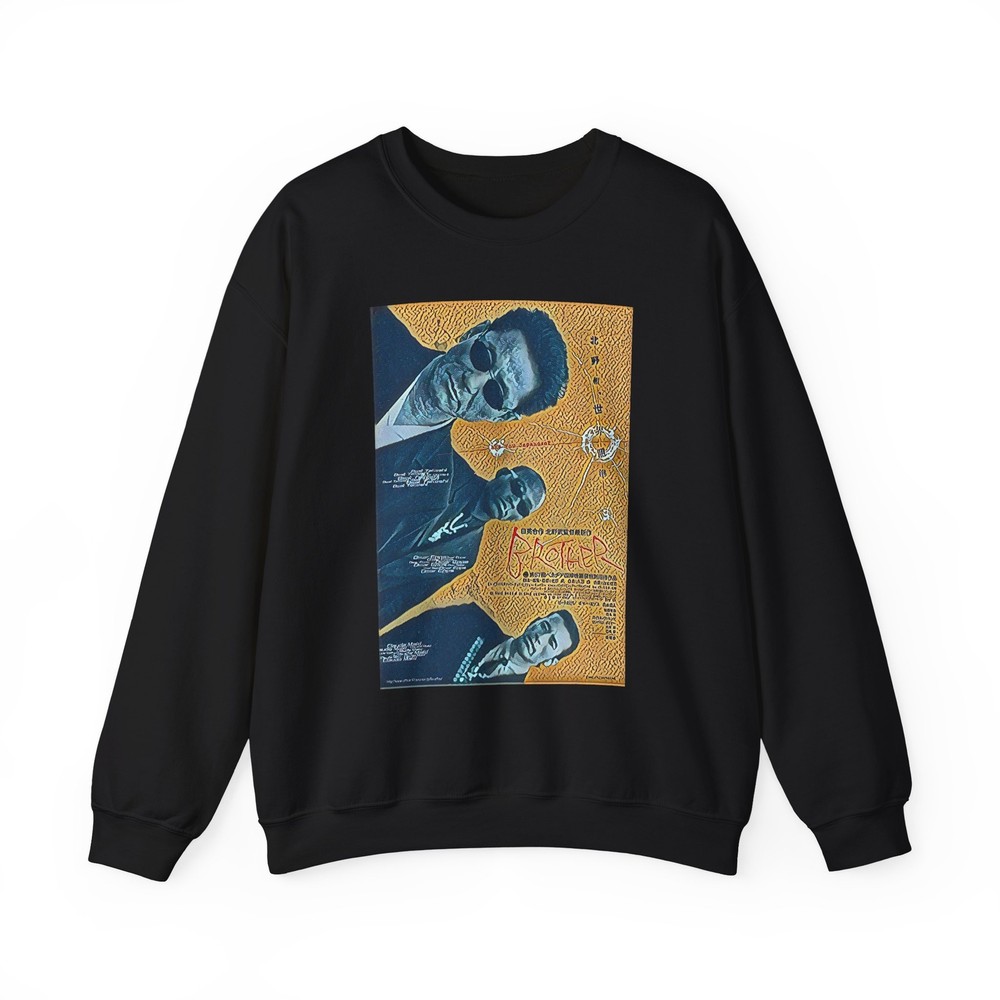 Brother Graphic Print Movie Long Sleeve Unisex Heavy Blend™ Crewneck Sweatshirt